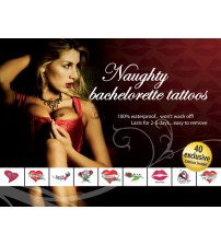 Tattoo Set Naughty Bachelorette
